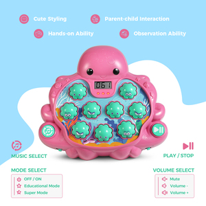 <span class=keywords><strong>Jouet</strong></span> Whack-a-Mole, jeu interactif de frappe et de martelage, lumière et son, <span class=keywords><strong>jouet</strong></span> interactif amusant pour bébé, vente chaude - Product Image 3