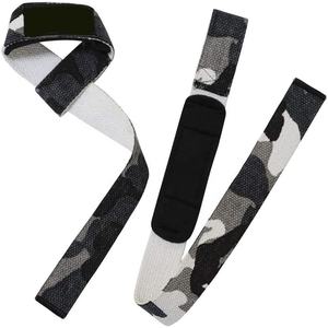 Correas de gimnasio personalizadas con impresión de gel de sílice para levantamiento de pesas - Product Image 1