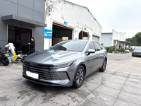 BYD Destroyer 05 Dmi55KM Voiture d'occasion Moteur 1.5L Turbo Transmission E-CVT Hybride Rechargeable Conduite à Gauche Cuir Foncé Berline R17 2022