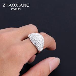 Anillos de Zirconia para Mujer y Hombre, Diseño Clásico, Nuevas Tendencias 2021, Anillo de Dedo de Acero Inoxidable de Alta Calidad - Product Image 5