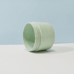 Envase Ecológico para Crema de Trigo, Boca Ancha, 50g 100g 250g, Envase de Plástico Biodegradable de Paja de Trigo para Cosméticos - Product Image 3