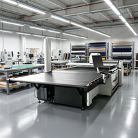 Table de découpe industrielle CNC multicouche pour tissus – Machine de découpe textile pour vêtements et confection