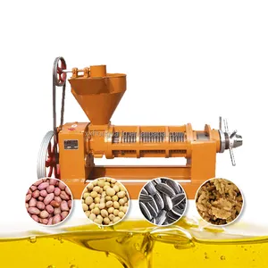 6YL-95/ZX-10 200kg/h Screw Oil Press for Soybean,Sunflower,Peanut