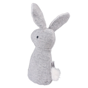 Juguete de Peluche para Perro con Forma de Conejo, con Sonido, Relleno, con Campana y Papel Arrugado, Juguete Interactivo para Masticar y Limpiar los Dientes - Product Image 2