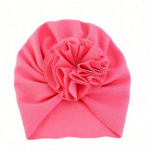 Joli turban unisexe en polyester pour enfants, couleur bonbon, toutes saisons, couvre-cheveux et accessoires - Product Image 5