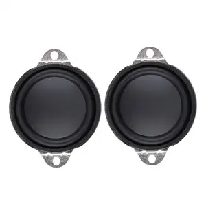 2 uds. Altavoces portátiles de 1,5 pulgadas 40MM altavoz BT de neodimio 4 Ohm 4W altavoz de rango completo para Filp2