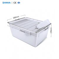 Cage d'élevage de rongeurs SHINVA pour laboratoire |   Boîte de logement pour souris et rats en PP |   Cage pour animaux 370x260x170mm