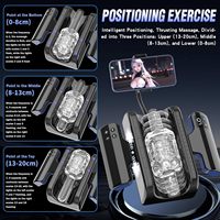 Handheld Design Schub einstellbare Geschwindigkeit Männlicher Mastur bator Stroker Handheld Teleskop Automatische Männer Masturbation Sex Maschinen