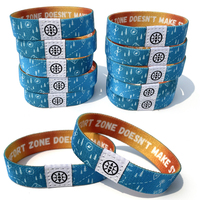 Bracelets en polyester personnalisés en gros d'usine FM1108 213 215 216, étiquettes tissées, bracelets élastiques en tissu NFC RFID