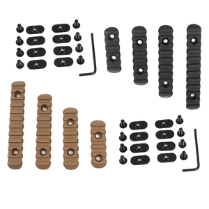 Kit de Rieles de Nylon Directo de Fábrica para Guardamanos MOE, Tamaños <span class=keywords><strong>L2</strong></span>, L4, L5, Ancho de 20mm, Juego de 4 Piezas - Product Image 1
