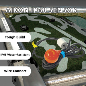 ABS 250vdc مستشعر مستوى السائل مفتاح تعويم وحدة تحكم مستوى الماء المتسخ بالزئبق مفتاح تعويم لخزان المياه - Product Image 4