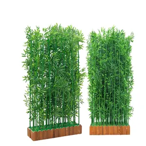 Árbol de bambú Artificial con ramas para interior y exterior, plantas altas de Bambú