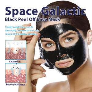 EELHOE Space Galactic Black Peel Off Mascarilla Limpiar espinillas Reafirmante Poros Suavizar la piel Rasgar la máscara - Product Image 5