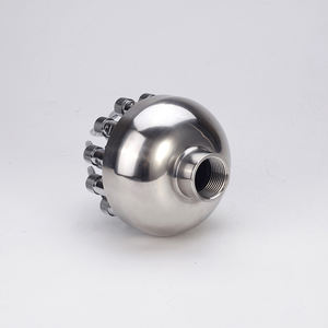 Buse de fontaine à feux d'artifice réglable en acier inoxydable de 1,5 pouce pour jardin, aménagement paysager et bassin - Product Image 4