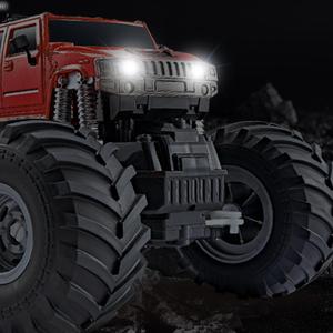 Control remoto Rc Off Road Toy Car Rueda grande 1:12 Simulación Cuatro vías Spray Light Sand Truck Juguetes con control remoto - Product Image 4