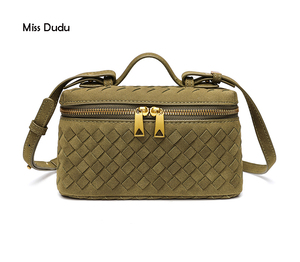 New Type Women Woven Bag Fashionable Trend Women's Handmade Bag Braided Bag Tote <b>Handbags</b> for Women Lady <b>Handbag</b> for winter - Product Image 1