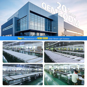 多結晶SMD 100W 200W 10AH 18AH統合1つの街灯LEDソーラー街路灯新製品ベストセラー - Product Image 4