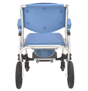 Luxury Model <b>Mobile</b> Toilet Chair for <b>Elderly</b> and Handicap Bathroom Safety Equipment - Product Image 2