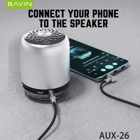Clavin universel plaqué or 90 degrés coude 3.5mm mâle à mâle câble audio stéréo aux pour voiture maison haut-parleur utilisation du transfert Audio