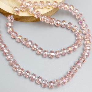 Cuentas de cristal artificial iridiscentes para pulseras, suministros para hacer joyas DIY, cuentas dispersas 99-124T - Product Image 3