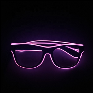 2019 Promoción de <span class=keywords><strong>la</strong></span> fábrica de moda DJ luz brillante LED gafas de <span class=keywords><strong>fiesta</strong></span> - Product Image 2