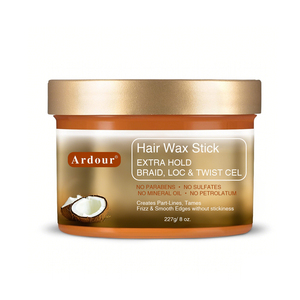 Cera Fijadora Mate para Cabello, para Barberos, para Peinar Cabello Encrespado y Extensiones, Sin Residuos - Product Image 3