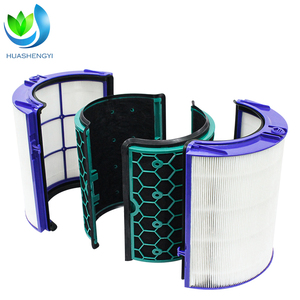 Filtre de remplacement HEPA H13 pour <span class=keywords><strong>purificateur</strong></span> d'air domestique, compatible avec les ventilateurs <span class=keywords><strong>Dyson</strong></span> TP04 TP06 TP07 TP09, filtre à charbon actif - Product Image 1
