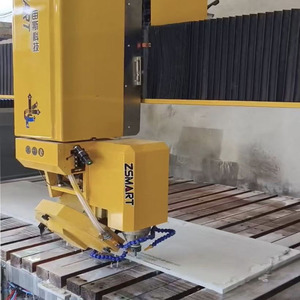 Zeus 4 trục động cơ kỹ thuật số đá CNC cầu Máy cắt/nhỏ 4 + 1 đá CNC Bảng điều chỉnh Saw - Product Image 3