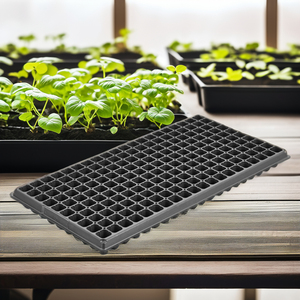 Plateau de semis en plastique PS à 72, 105 ou 200 cellules pour légumes de pépinière et semis, avec couvercles - Product Image 4
