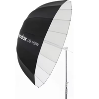 Godox UB-165W Nylon Intérieur Blanc Parapluie Lumière Douce Parabolique Parapluie Studio Réfléchissant Profond pour la Photographie Prise de Vue Vidéo