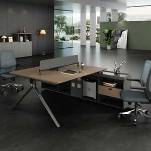 Mobili per Ufficio Modulari Moderni Postazioni di Lavoro Cubicoli Scrivanie per Uffici Amministrativi e Scrivanie per Dipendenti - Product Image 2