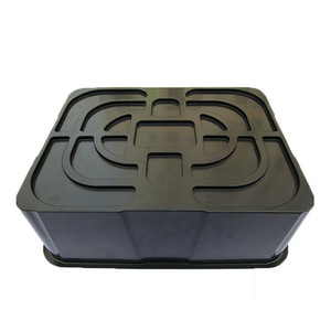 Tùy chỉnh lớn dày tấm chân không hình thành PP lưu trữ & hộp công cụ với tùy chỉnh nhựa đúc & cắt dịch vụ - Product Image 2