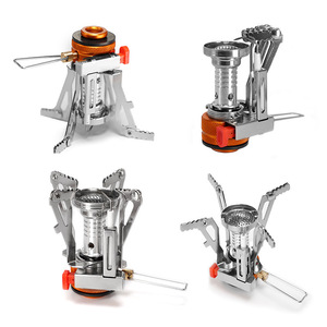 Maxsun Camping Stove S190 Portable <b>Mini</b> Burner Outdoor Gas Stove Folding For Hiking <b>Backpacking</b> - Product Image 2