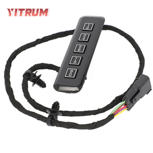 YITRUM Interruptor de bloqueo sin llave para coche, 4 botones, inalámbrico, BT, para modelos Ford 15-20 - Product Image 1