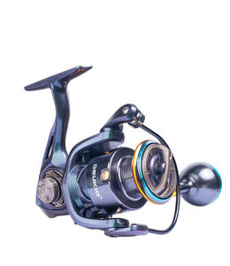 Gulungan pancing putar air asin logam, Reel pancing 5.2:1 maksimal tarikan 16KG <span class=keywords><strong>3</strong></span> + 1BB halus segar dan laut - Product Image 6