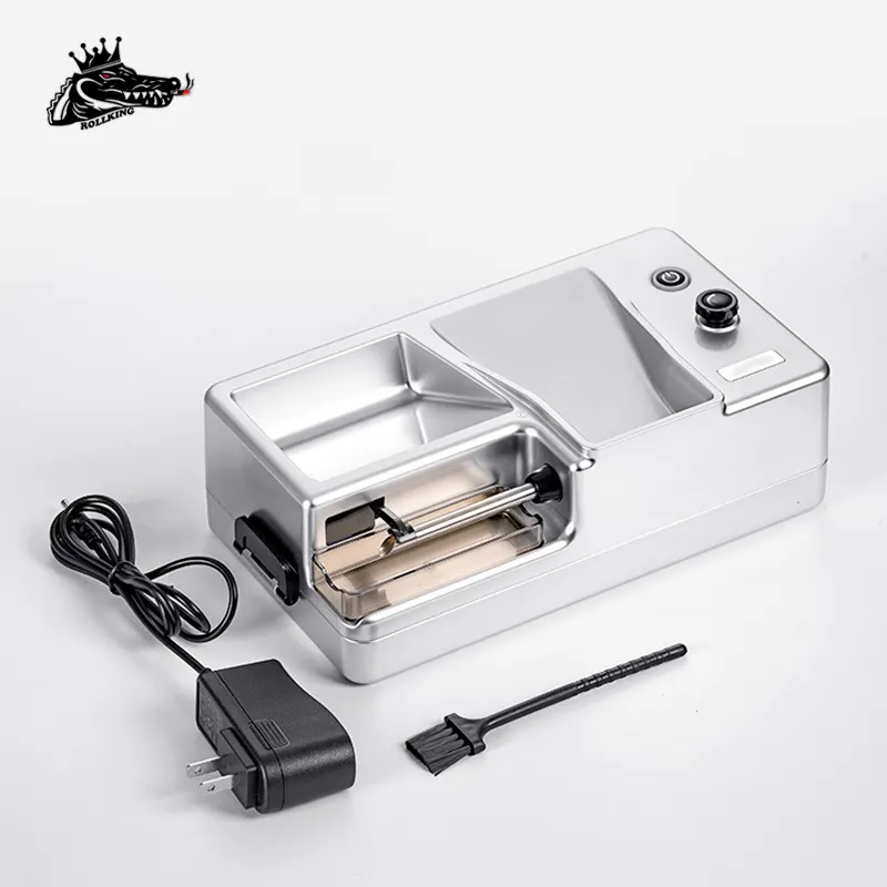 Rodillo automático para cigarrillos, modelo mejorado de 6,5/8mm, pantalla infrarroja, máquina liadora de tabaco eléctrica, relleno