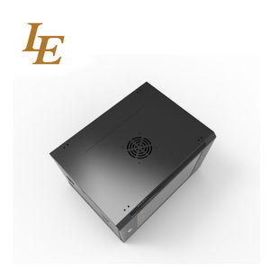 Gabinete de pared desmontable de 19 pulgadas 4U 6U 9U, sección única, puerta de metal templado, protección IP20, 60 kg de carga estática - Product Image 4