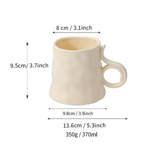 Mug en céramique personnalisé avec poignée, design floral, pour café, thé, cadeau, présent 2024 - Product Image 5
