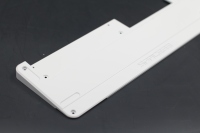 Casing Keyboard Kustom Standar Tinggi CNC Anodize 104 Paduan Aluminium CNC Milling