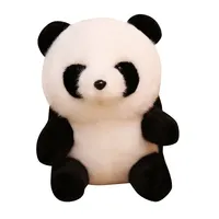 भरवां आलीशान गुड़िया खिलौना पशु प्यारा पांडा तकिया सिलेंडर उपहार नई