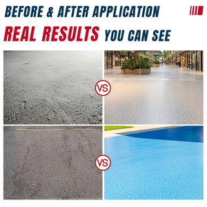 Revêtement de sol autolissant en époxy coloré durable, peinture époxy pour sols en béton, pour sous-sol, garage et sols en béton - Product Image 3