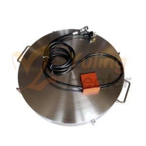 Paslanmaz çelik varil ısıtma için sıcaklık kontrol fişi ile Metal tambur baz ısıtıcı yağ bidonu ısıtıcı elektrikli ısıtma elemanı - Product Image 3