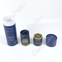 Boîte tubulaire en carton à impression personnalisée, cylindre rond, biodégradable, Thermos, tasse, fléchettes, parfum, artisanat, boîtes d'emballage