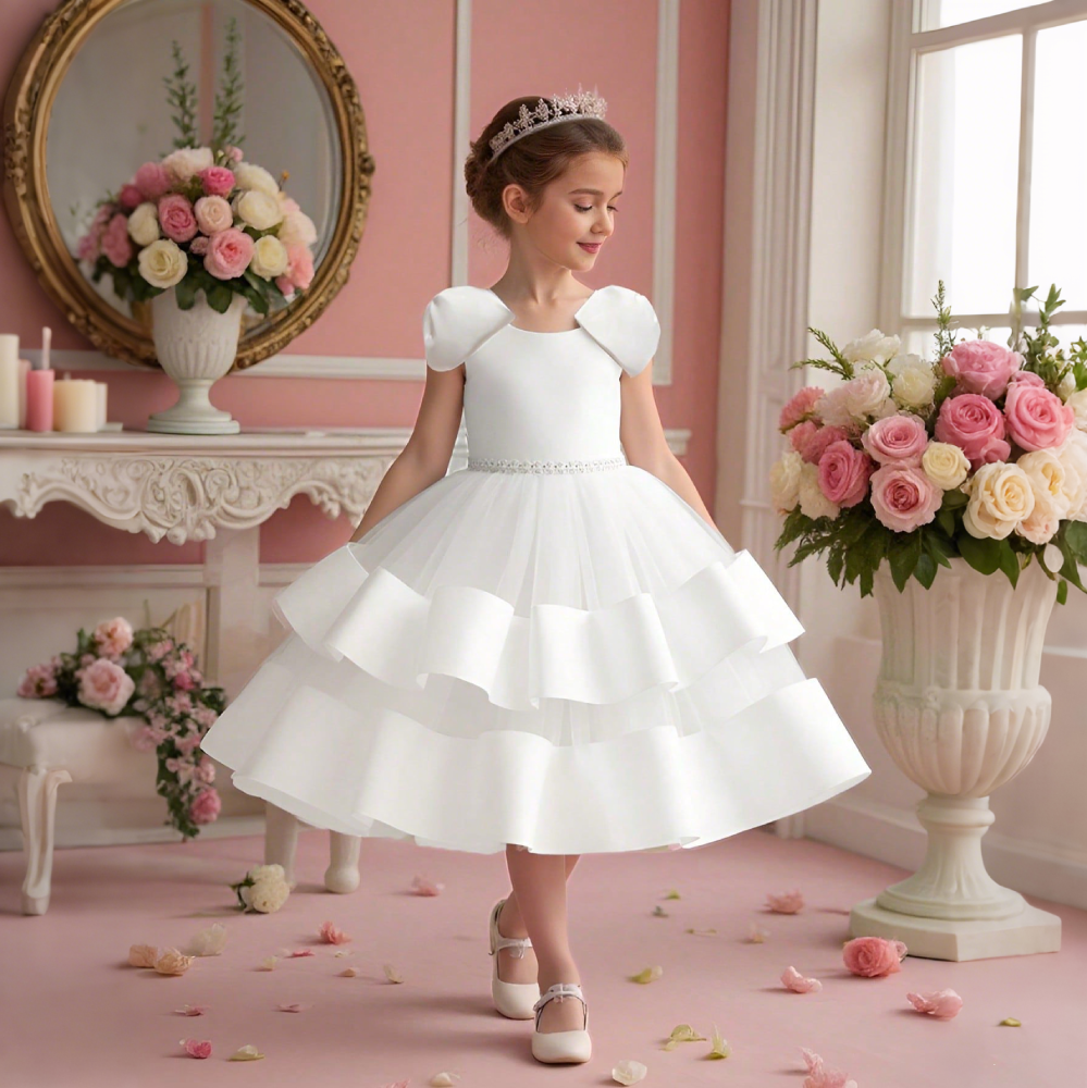 MQATZ a basso prezzo per bambini abito da bambina vestito da sposa