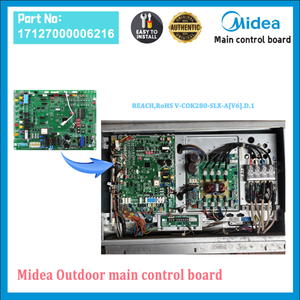 Tarjeta de Control Principal Exterior Midea 17127000006216, Pieza de Repuesto Original OEM para Aire Acondicionado MDV-785W/D2SN1-8X1 (DZ) - Product Image 2