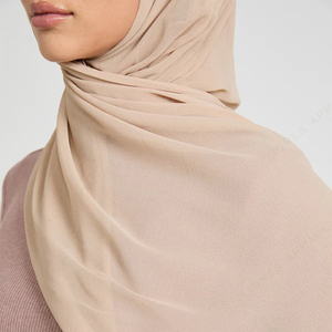 Hijab musulman pour femmes en coton modal de qualité supérieure, écologique, doux, uni, non transparent, double couture, Australie - Product Image 2