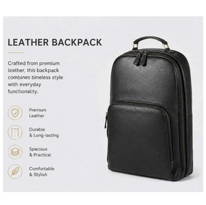 Mochila para Portátil de Primera Calidad con Puerto de Carga USB, Diseño Antirrobo y Gran Capacidad, Ideal para Viajes de Negocios, Disponible para la Venta - Product Image 1