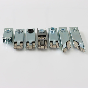 Connecteur de verrouillage de tension de profil en aluminium d'exposition, serrure de stand en alliage de zinc durable, conception personnalisée OEM pour les structures de salons professionnels - Product Image 2