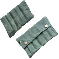 Sac de rangement pour bouteilles d'assaisonnement de camping en plein air 9 bouteilles en verre assaisonnement combinaison ensemble sac de rangement en toile