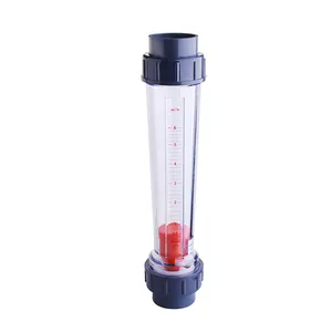 Nhà sản xuất LZT-S loạt giá thấp ống nhựa Float lưu lượng kế rotameter biến khu vực nước lưu lượng kế